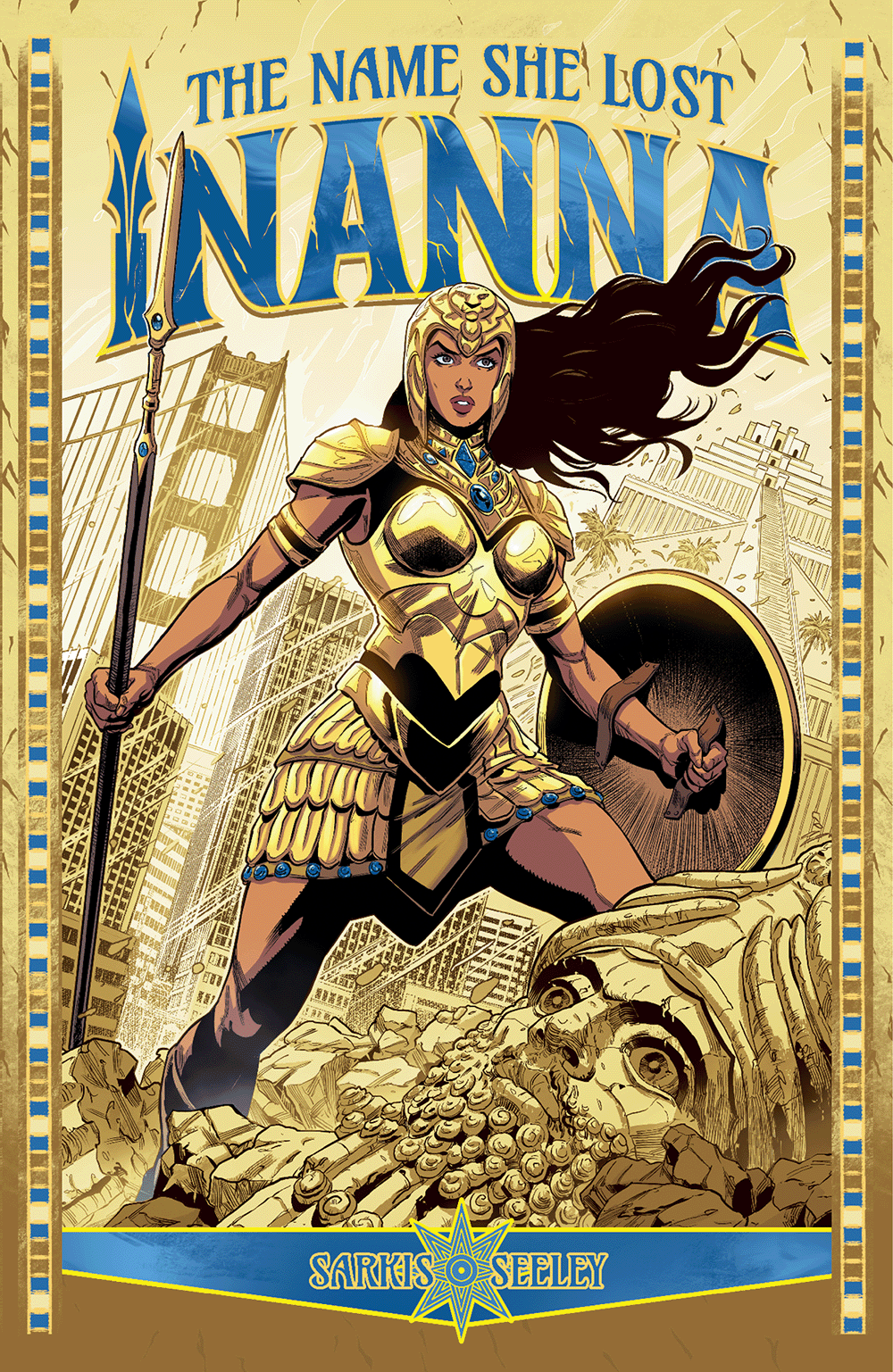 The Name She Lost: Inanna Book 1 cover art.